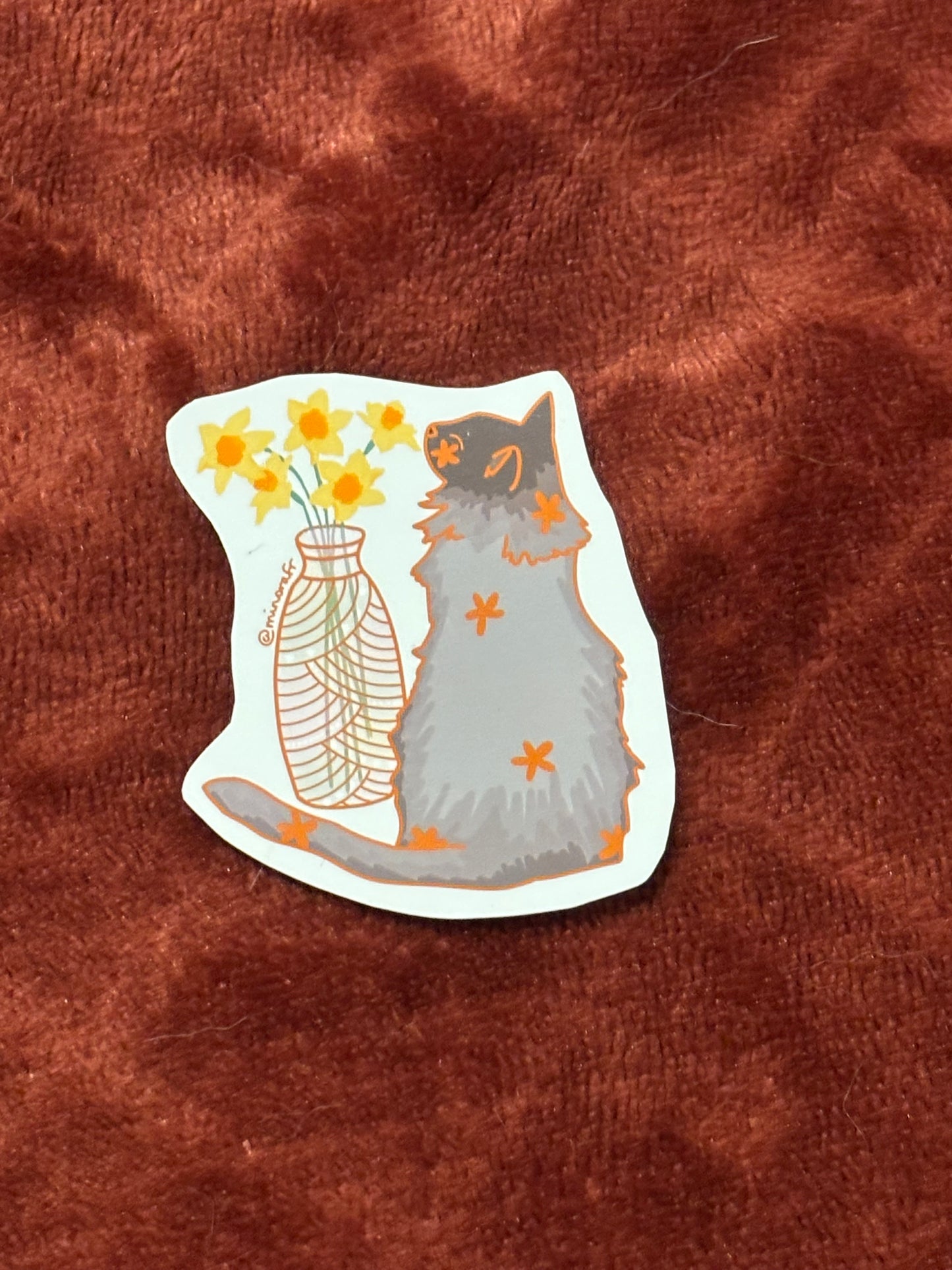 sticker jonquille