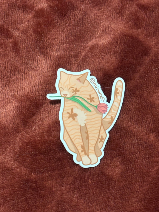 sticker tulipe