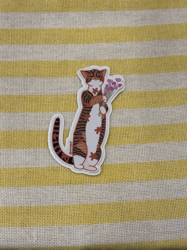 Mira fleuriste (sticker)